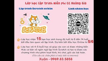 [Lập trình Scratch - cơ bản] - Buổi 2: Dạy lập trình trò chơi hứng bóng và vẽ các hình đa giác đều