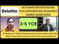 Automation Testing Interview Experience | Real-Time QA &amp; SDET Interview Preparation 2026