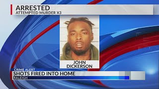 Man fires shots in home with 3 children inside
