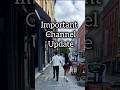 I Have A Channel Update I Have A Channel Update