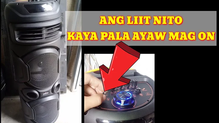 BLUETOOHT SPEAKER KINGSTER NO POWER  PAANO AYUSIN.MADALI NALANG TO PARA SA MGA NEW B