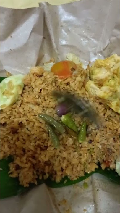 Makan malam dengan nasi goreng #shorts