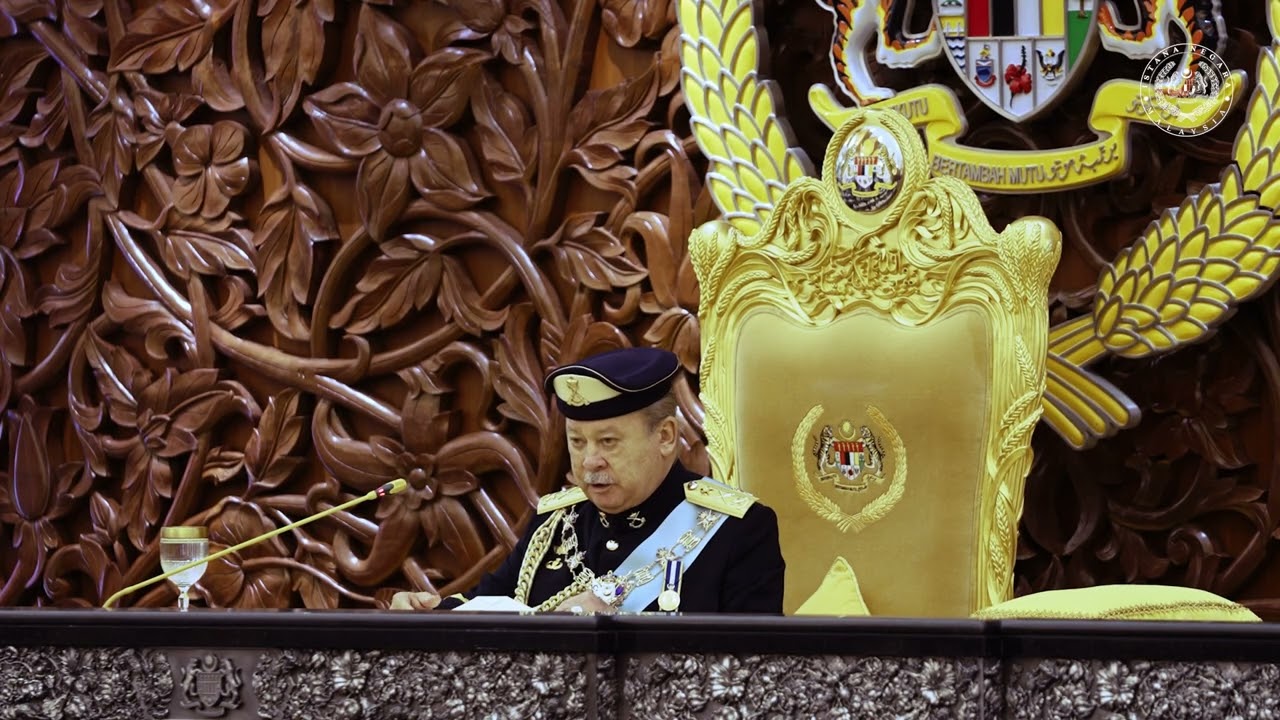 TITAH UCAPAN PENUH YDPA SEMPENA ISTIADAT PEMBUKAAN PARLIMEN PENGGAL KELIMA MAJLIS PARLIMEN KE-15