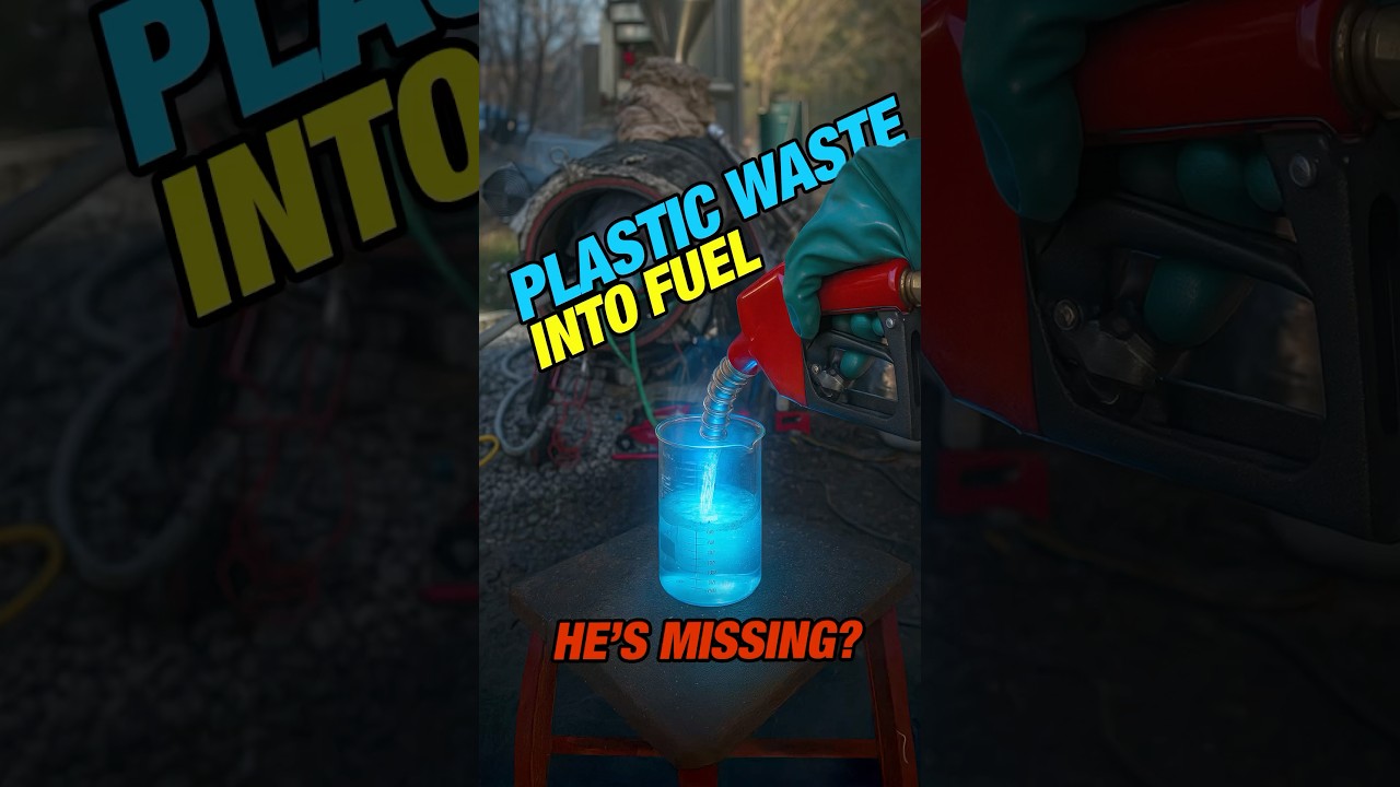 Plastic Waste Into Gasoline