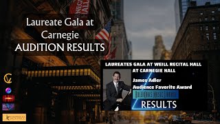 Laureate Gala at Carnegie Hall -- Results