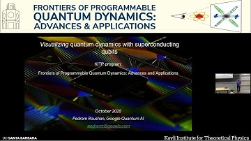 Visualizing quantum dynamics with superconducting qubits | Pedram Roushan (Google)