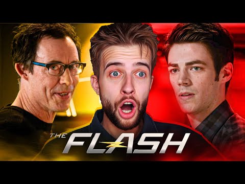 WTF DR WELLS ISN'T EVEN DR WELLS!! THE FLASH Episode 16-17 Reaction