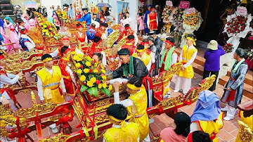 Lễ Hội Truyền Thống Làng Cao Cái 2025 (12/8 ÂL) - Kiệu Bát Cống Số 3