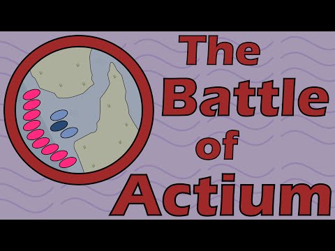 Video: Hvem kjempet i slaget ved actium?