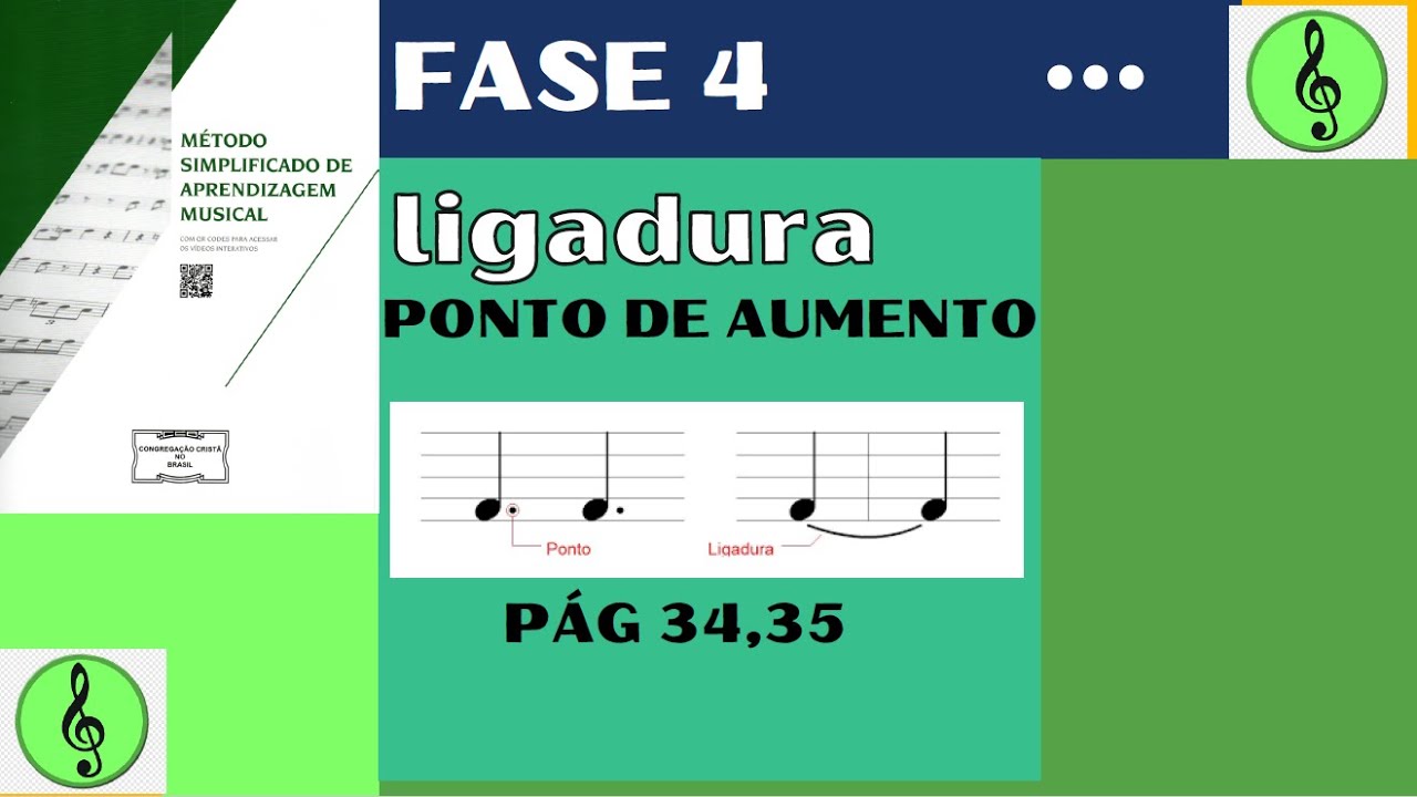 MSA FASE 4, LIGADURAS e PONTO DE AUMENTO .PÁGINA 34 e 35