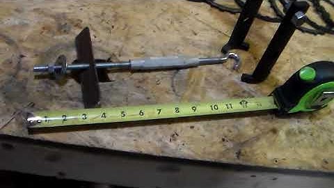 LOW REVERSE SPRING COMPRESSOR BEST HOME MADE