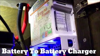 Pangaea Home and Garden Single Large Column Multimedia Wire Rack Van Life; Sterling Power: A Battery To Battery Multistage Charger!