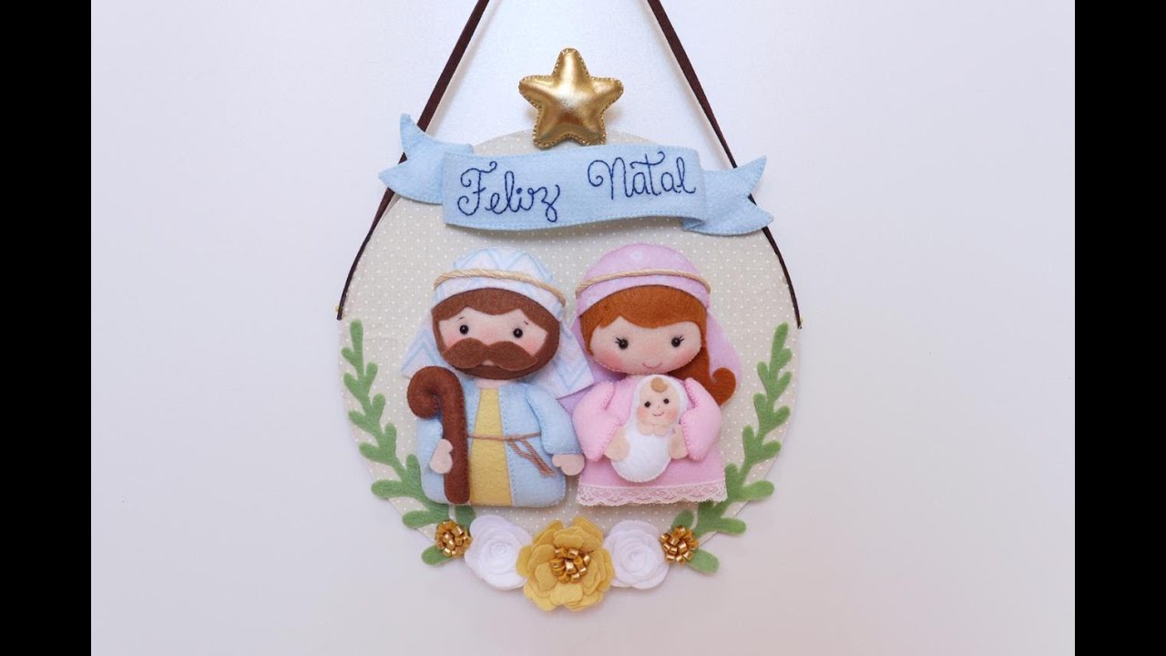 Sagrada Família em Feltro - Por Eloísa Cintra (Parte 3)