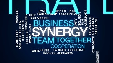 Synergy Animated Word Cloud