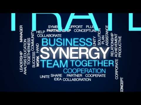 Synergy Animated Word Cloud