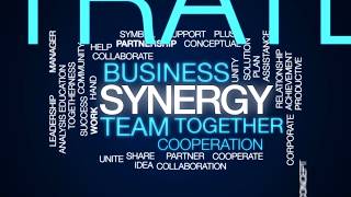 Synergy Animated Word Cloud