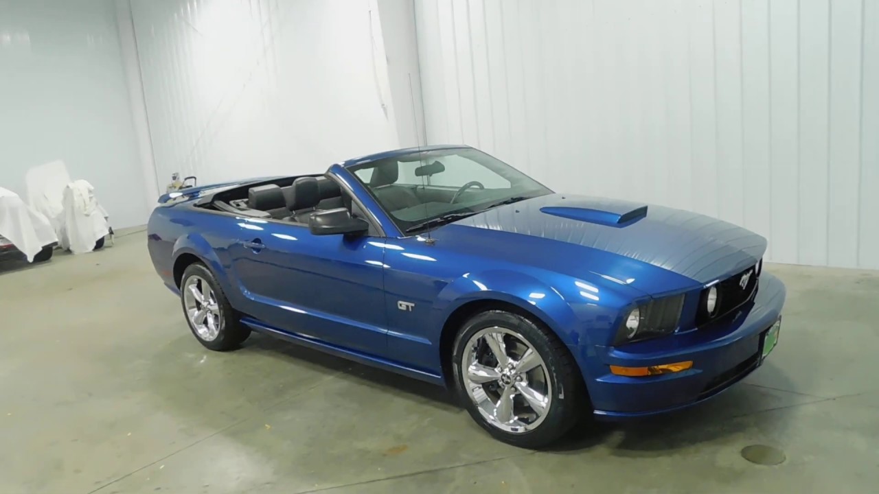 2008 Ford Mustang Gt Convertible Youtube
