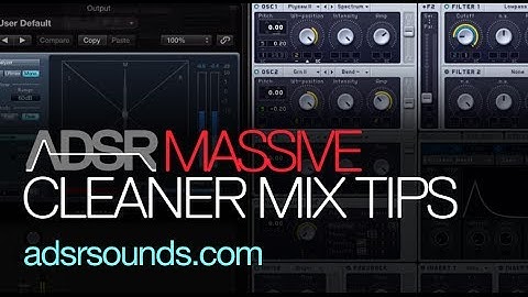 NI Massive - 3 Pro NI Massive Tips For A Cleaner Mix - How To Tutorial