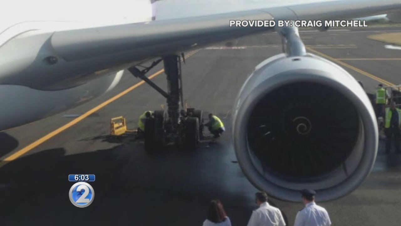 Passengers safe after plane aborts takeoff, tires deflate YouTube