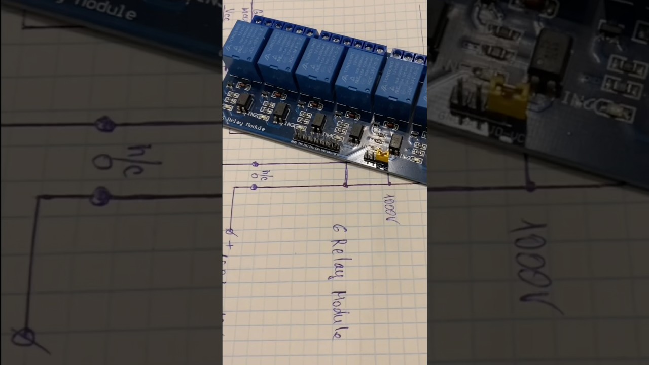 Relay module pcb how to connect