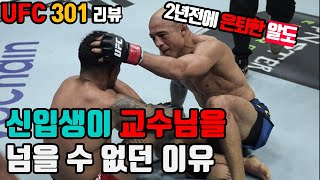 UFC 301리뷰 알도 교수님의 타격 교실, UFC 플라이급의 현상황