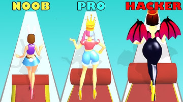 Carpet Roller (Max Level) Challenge - NOOB vs. PRO vs. HACKER