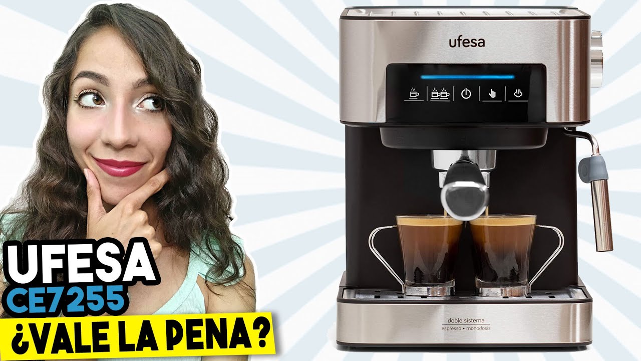 DESCUBRE la Cafetera Expresso Ufesa CE7255 ▷Análisis, Ventajas y  Desventajas◁ - YouTube