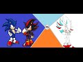 Sonic y shadow vs shadic remake