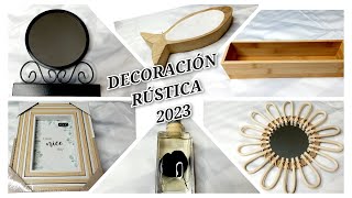 IDEAS DE DECORACION RUSTICA PARA DECORAR TU HOGAR - DECOHOGAR #homedecor #decoraciones