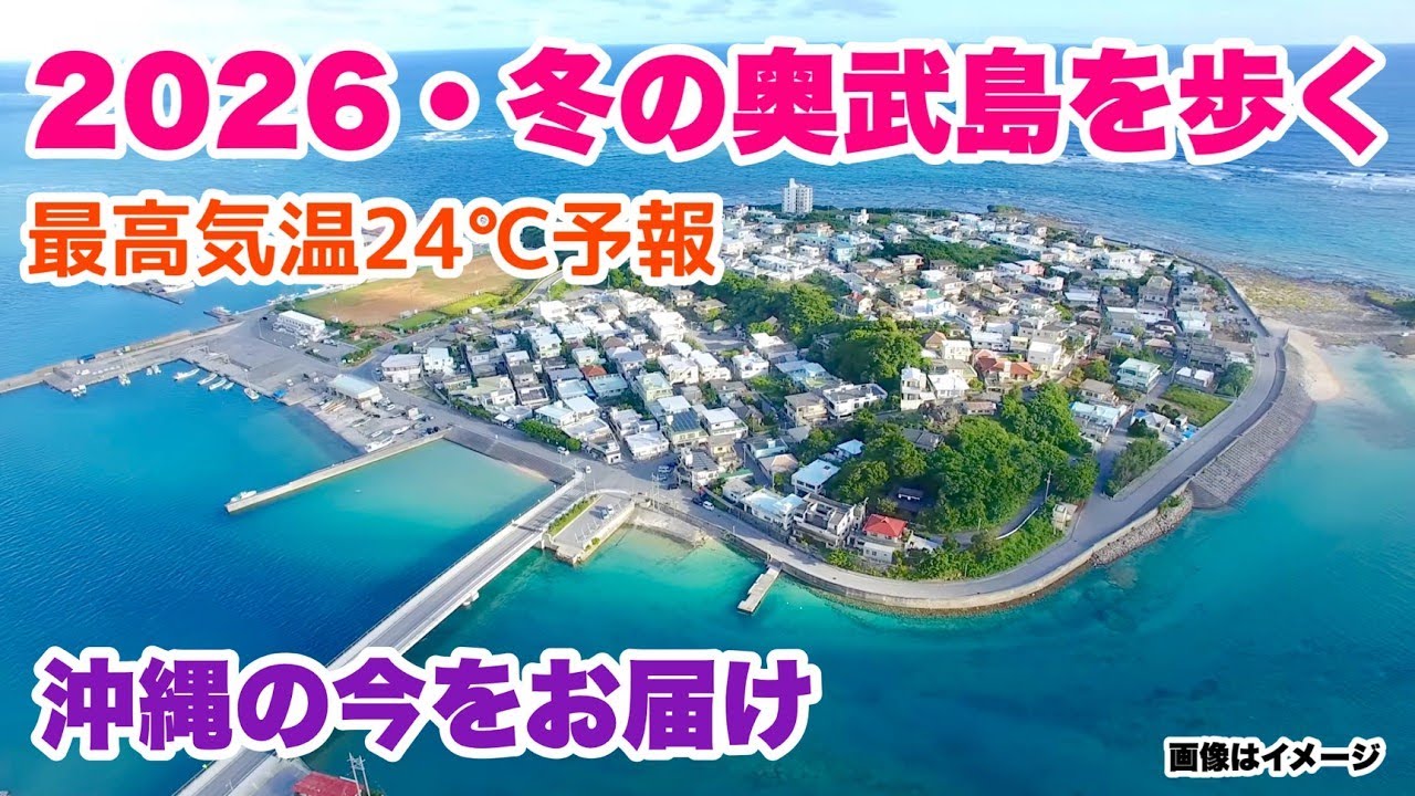 【沖縄の今をお届け】2026・冬の奥武島を歩く「沖縄旅行情報」