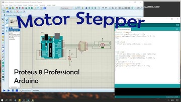 Simulasi Motor Stepper (Proteus 8 Pro dan Arduino)