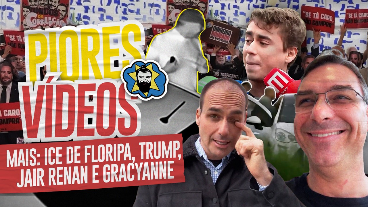 UNIDOS DA CORRUPÇÃO, SACANAGEM NO CENTRO-OESTE, PRÉ-CAMPANHA E OS PIORES VÍDEOS DA SEMANA | GF