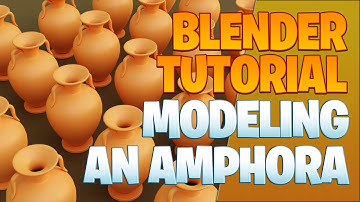 Modeling an amphora - Blender Tutorial