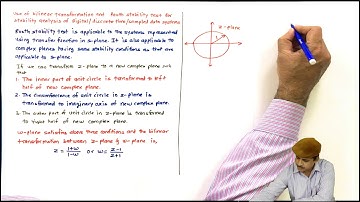 L26 Bilinear transformation and Routh stability test