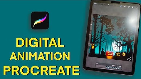 Halloween Digital Painting & Animation/Procreate
