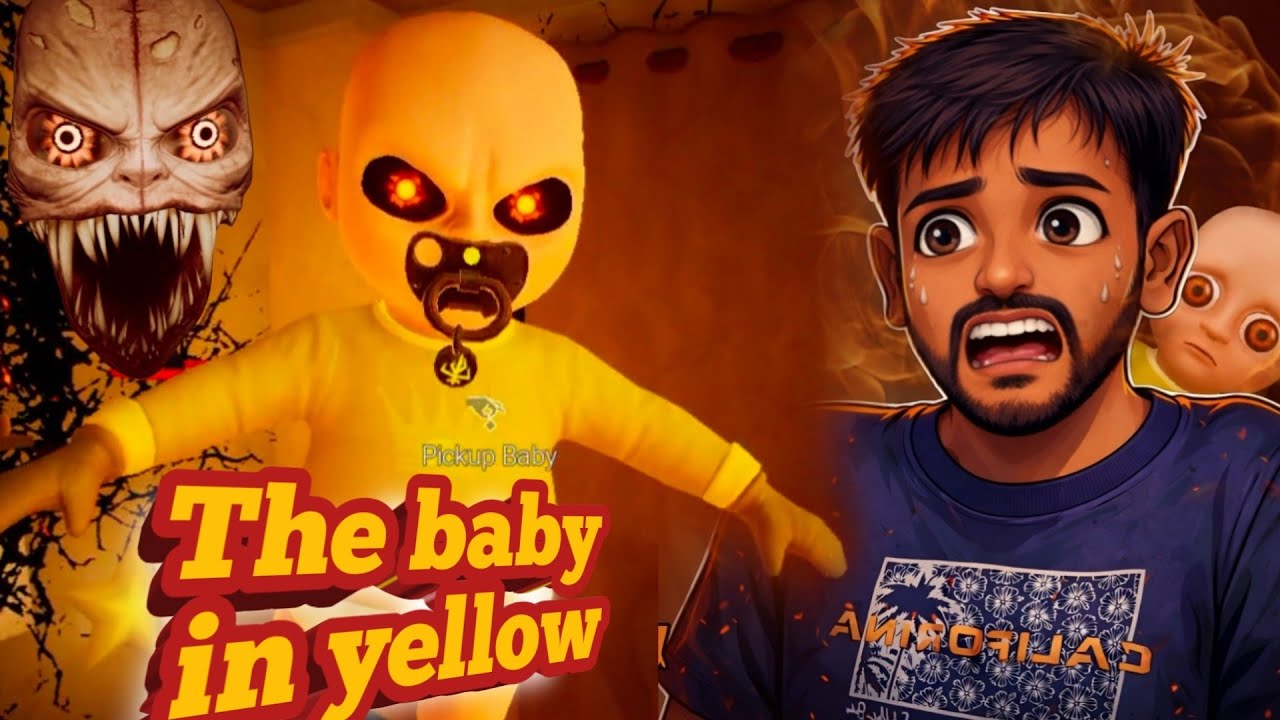 Finally 😱Escape From the Evil Baby House 🏠 | The baby in yellow 