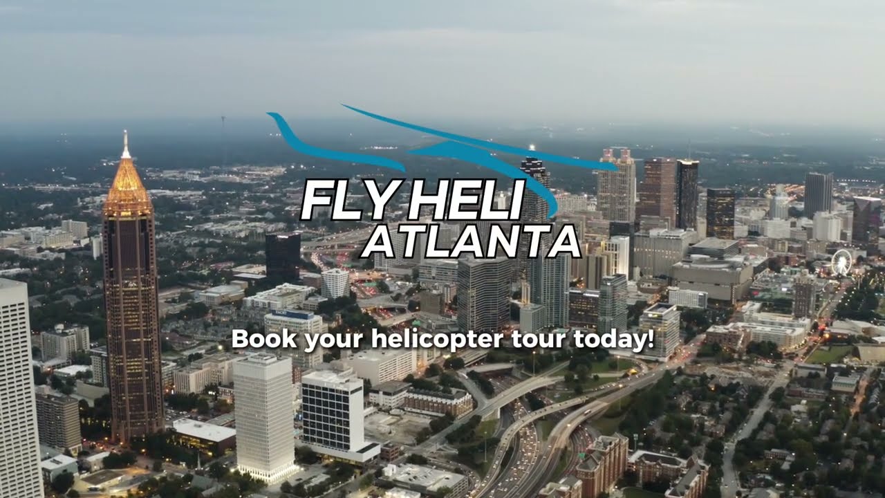 Unbelievable Views of Atlanta | Must-Do Helicopter Ride!