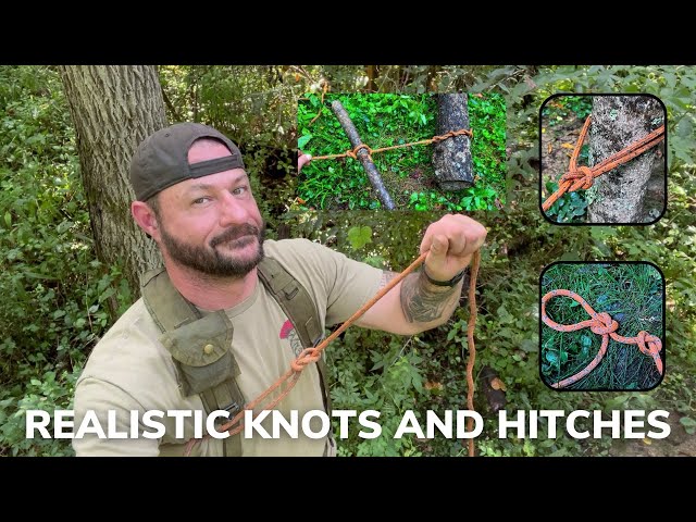 Corporals Corner Mid-Week Video #18 Realistic and Legit Knots and Hitches  YOU Should Know. 