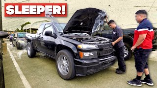 PICKING UP THE SLEEPER LS SWAPPED COLORADO!