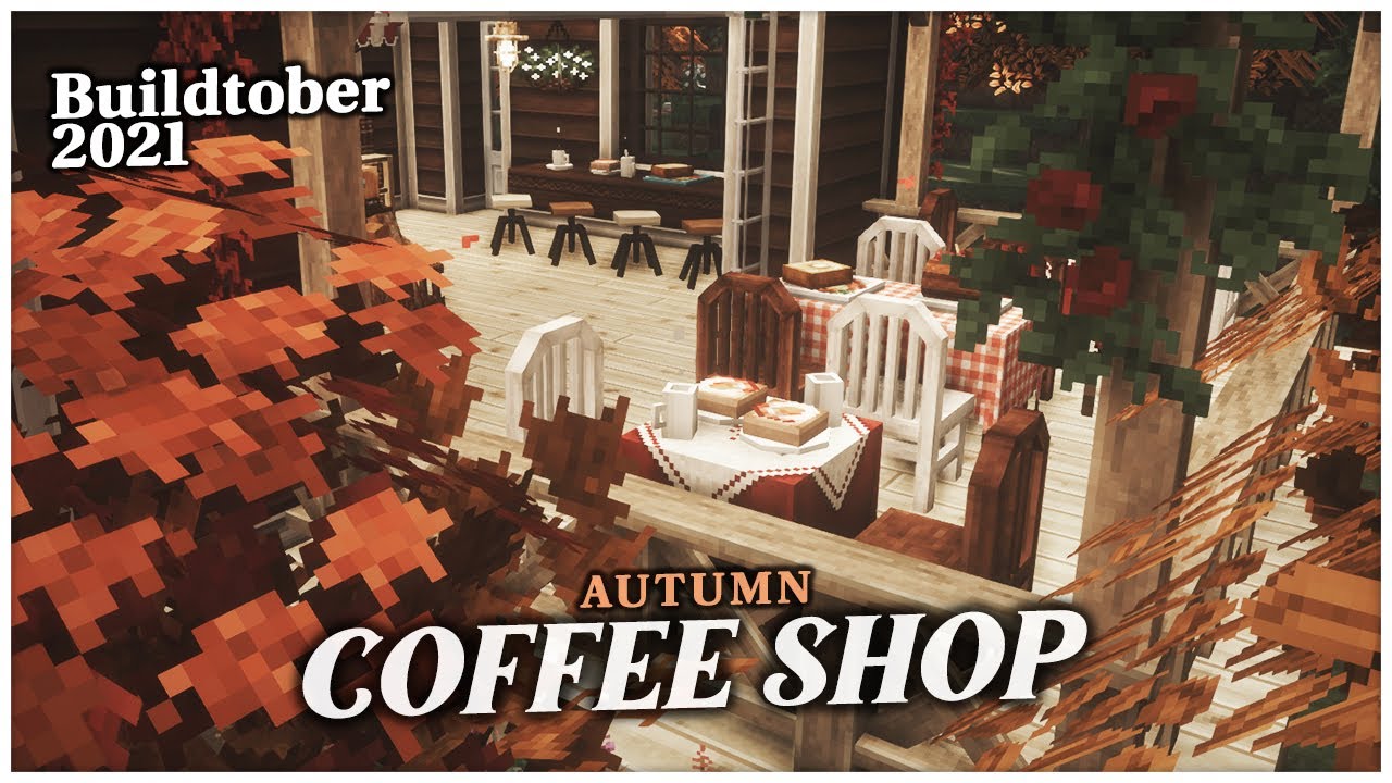 * ˚🍂🥐☕ 𝑨𝒖𝒕𝒖𝒎𝒏 𝑪𝒐𝒇𝒇𝒆𝒆 𝑺𝒉𝒐𝒑 𝒇𝒐𝒓 𝑩𝒖𝒊𝒍𝒅𝒕𝒐𝒃𝒆𝒓  - Cocricot x MiniaTuria┊Aesthetic Minecraft JE Cottagecore