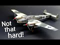 An Easy Kit? Hobbyboss Messerschmitt Bf110 in 1/72 Scale - Build &amp; review