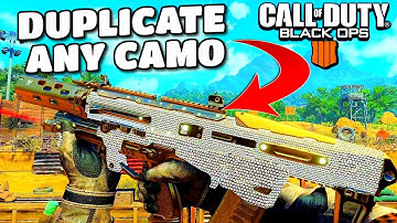 BO4 GLITCHES *NEW* DUPLICATE ANY CAMO GLITCH UNLOCK ALL GUNS