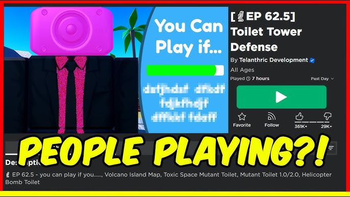 I think we all know that Toilet Tower Defense got deleted, but as doon as  it did… : r/ToiletTowerDefense