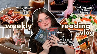 reading the BEST HORROR books of the year so far 👀💀🖤 weekly reading vlog
