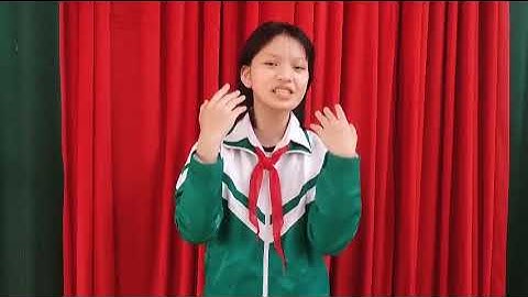 video dự thi Tài năng Tiếng anh cấp huyện - Trần Hương Giang - Lớp 8A - Thcs Kim Mỹ.