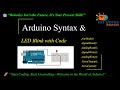 LED Blink & Traffic Light Project | Arduino projects | Arduino tutorial