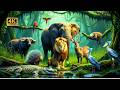Deep Amazon Jungle 4K Wild Animals & Natural Calm Audio