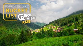 Add To Your Bucket List: Go&Visit – Rize I Go Türkiye