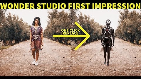 Wonder Studio First Impression