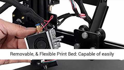 Monoprice MP10 3D Printer   Black with 300 x 300 mm Magnetic Heated Build Plate, Resume Printing Fun